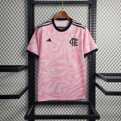 Maillot de football rose Flamengo 2023/2024