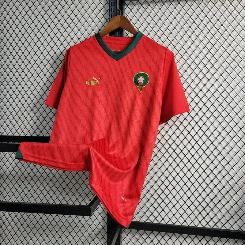 Maillot domicile de l'équipe nationale du Maroc 2023/2024