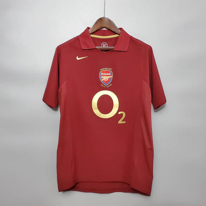 Maillot de football rétro Arsenal domicile 2005/2006