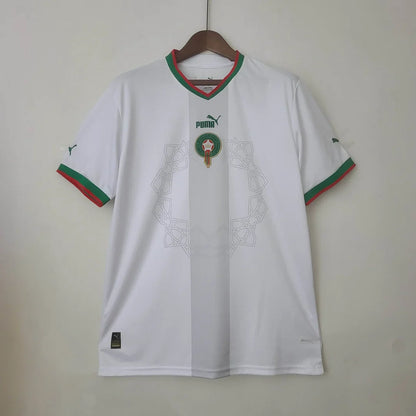 Maillot extérieur de l'équipe nationale du Maroc de la Coupe du Monde de la FIFA 2022