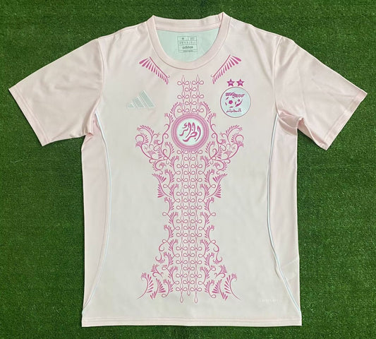 Maillot Algérie concept blanc rose 2023/2024