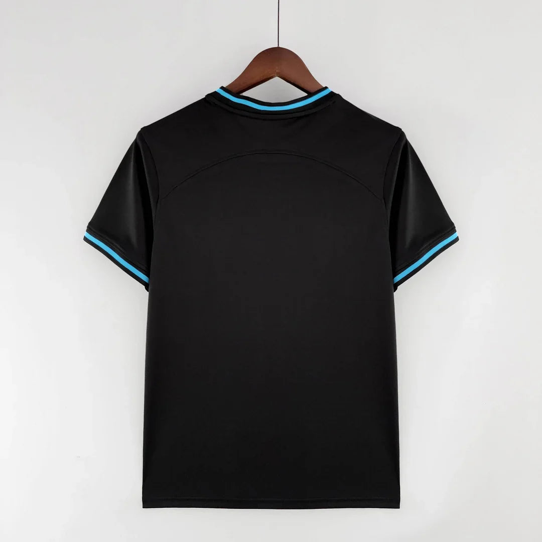 Maillot noir, bleu concept Brésil