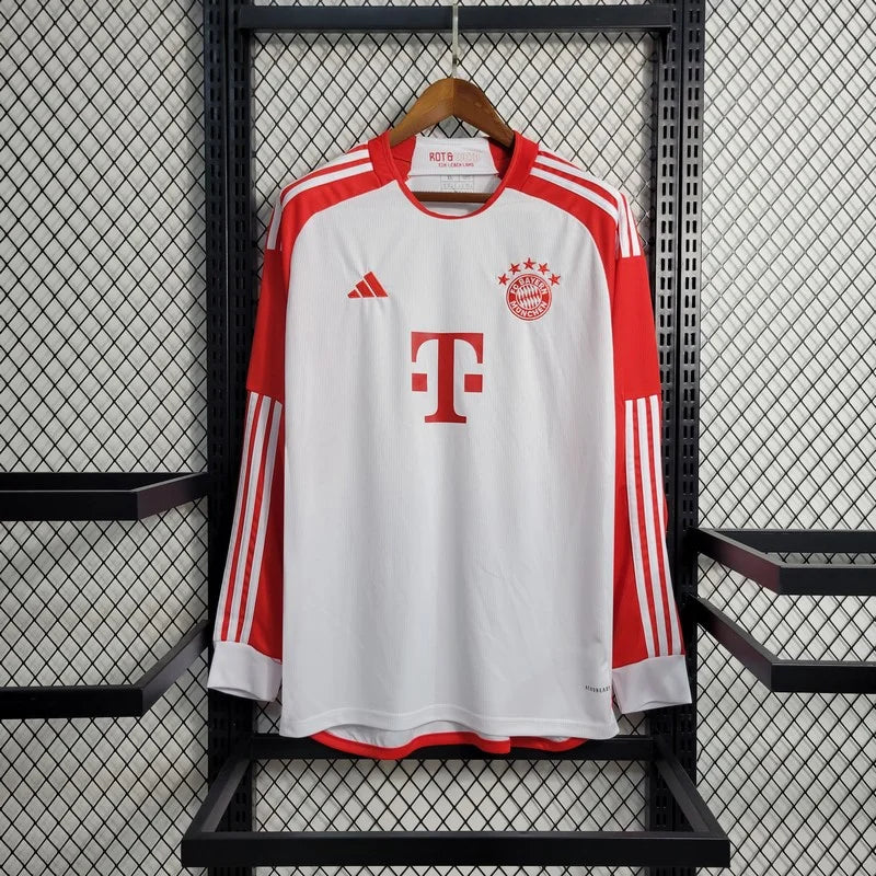 Maillot de football à manches longues Bayern Munich domicile 2023/2024