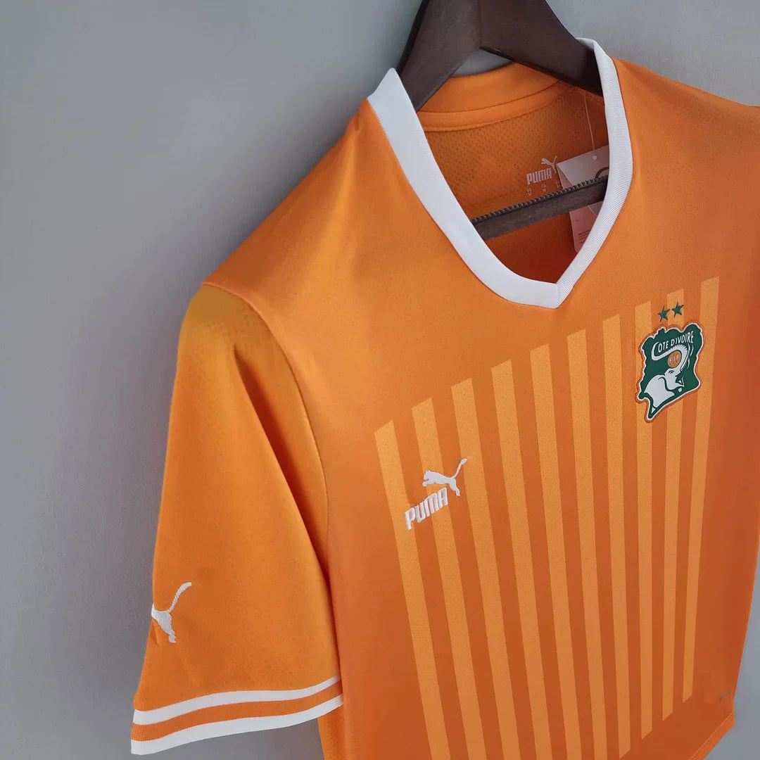 Maillot domicile de l'équipe nationale de Côte d'Ivoire 2022