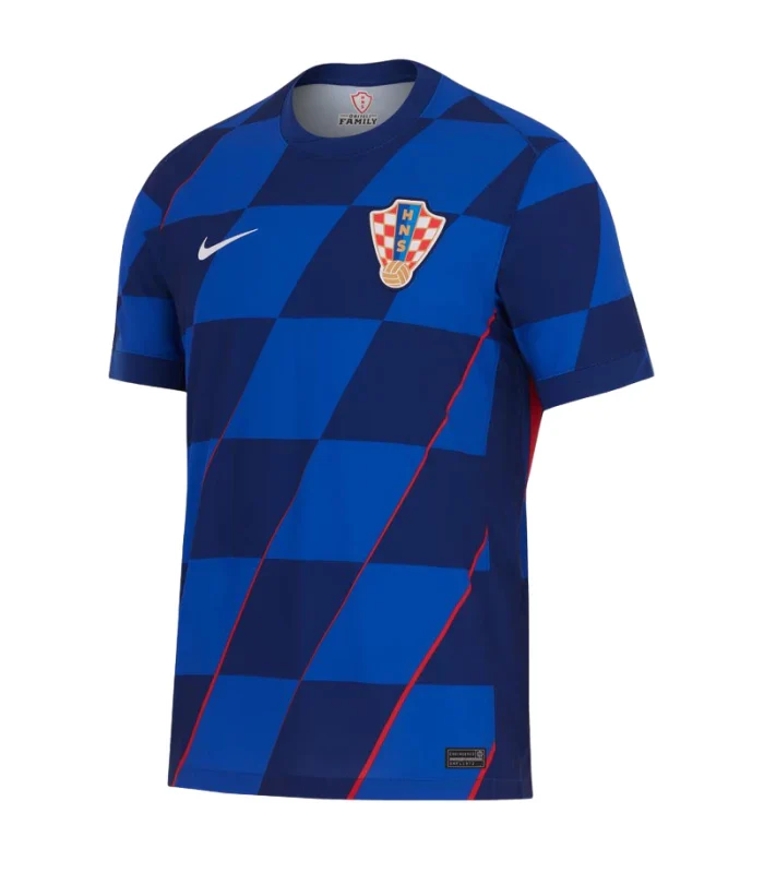 Maillot de football extérieur Croatie EURO 2024