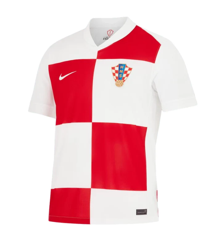 Maillot de football domicile Croatie EURO 2024